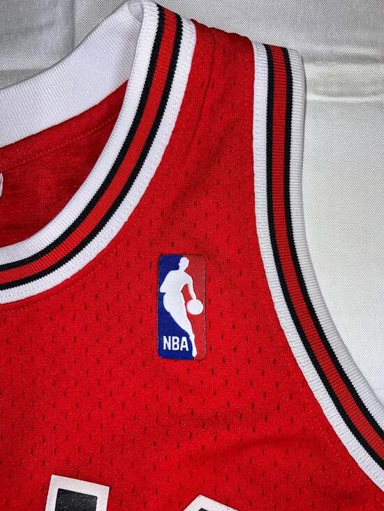 Mitchell & Ness Chicago Bulls  Pippen  Hardwood Classics Swingman Jersey  M - Picture 7 of 9